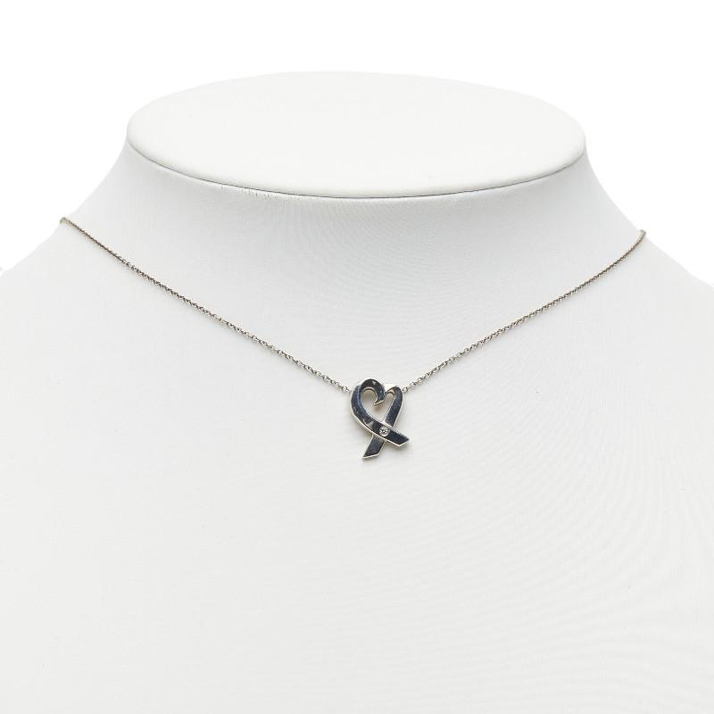 TIFFANY&Co.（ティファニー） ラビングハート 1Pダイヤ ネックレス