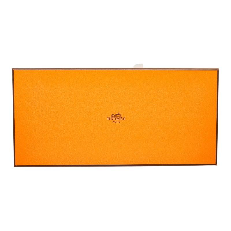エルメス クリック セ ヌエ マフラー ブラック グレー カシミヤ メンズ HERMES 【中古】_7