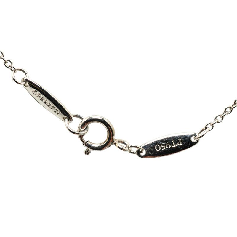 ティファニー バイザヤード ネックレス Pt950 プラチナ レディース TIFFANY&Co. 【中古】_3