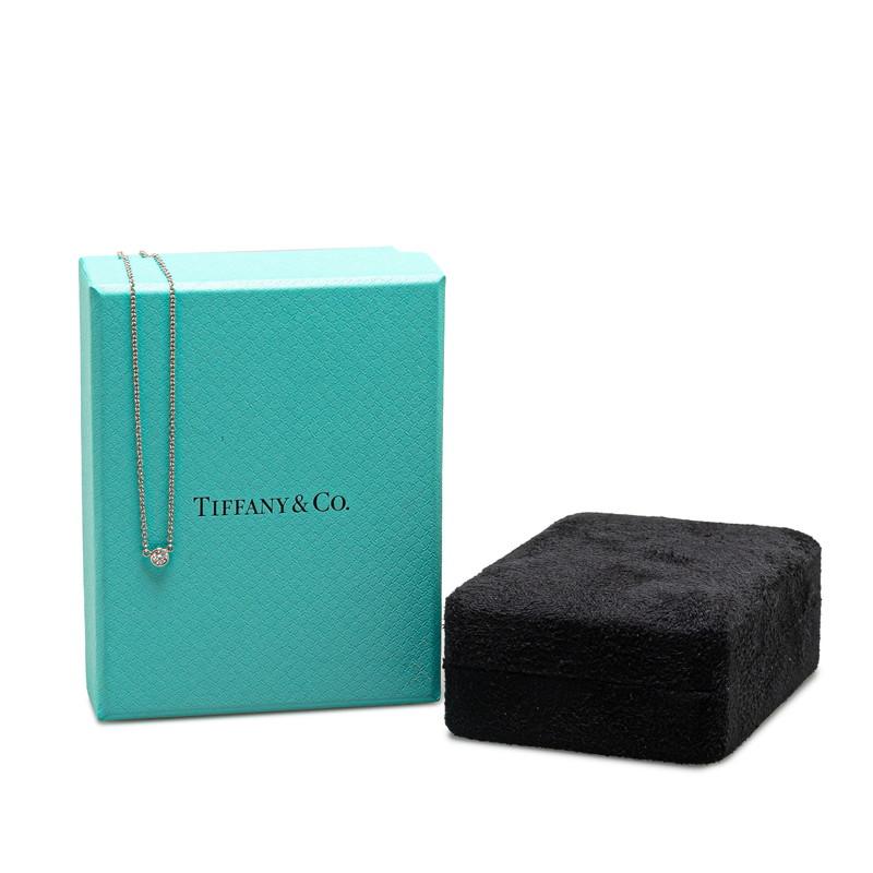 ティファニー バイザヤード ネックレス Pt950 プラチナ レディース TIFFANY&Co. 【中古】_4