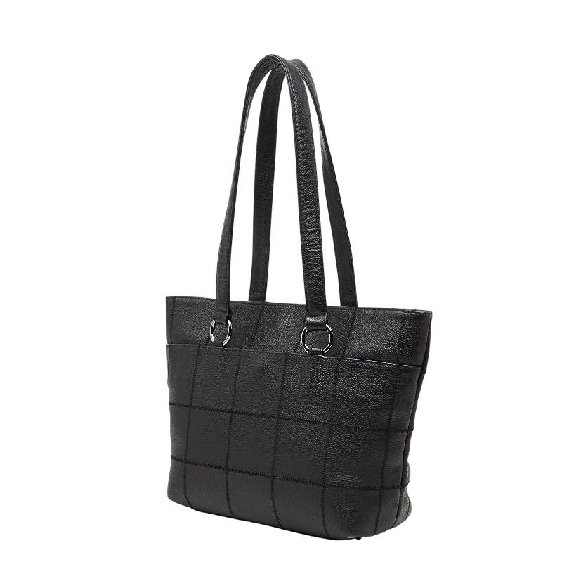 CHANEL（シャネル） チョコバー ロゴ トートバッグ ハンドバッグ