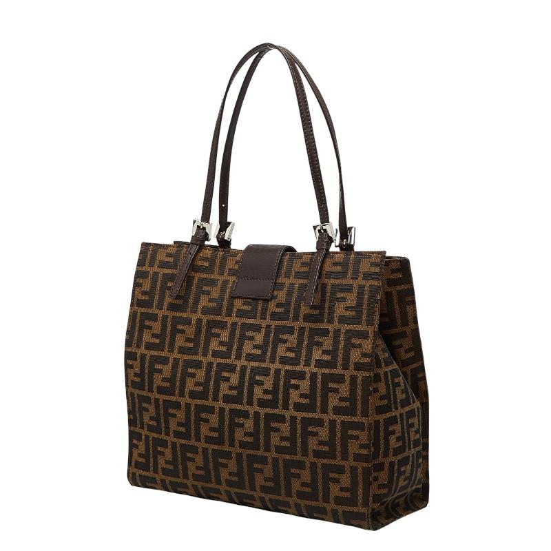 FENDI（フェンディ） ズッカ トートバッグ ショルダーバッグ 肩掛け
