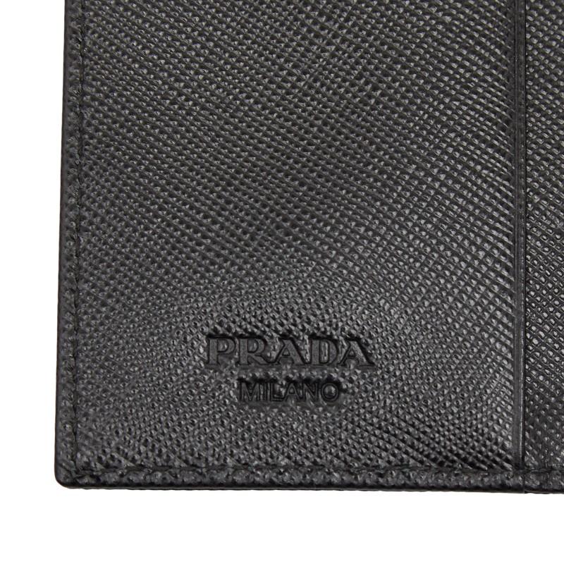 PRADA（プラダ） 三角ロゴプレート 6連 キーケース M222 ブラック