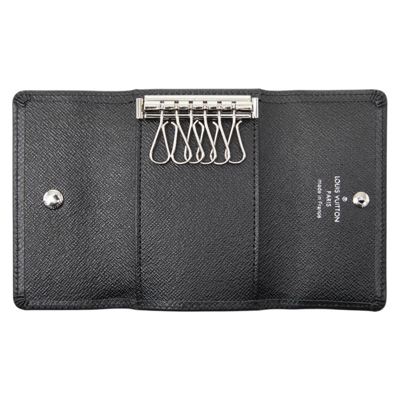 ルイ ヴィトン タイガ ミュルティクレ6 キーケース M30532 アルドワーズ ブラック レザー メンズ LOUIS VUITTON 【中古】_5