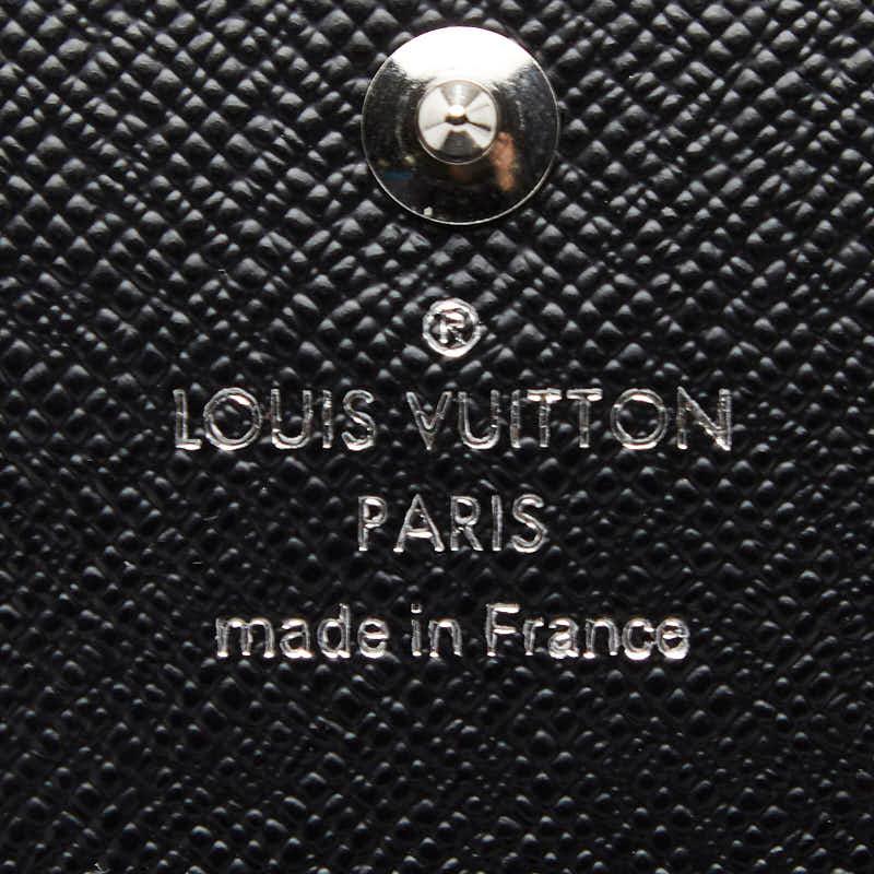 ルイ ヴィトン タイガ ミュルティクレ6 キーケース M30532 アルドワーズ ブラック レザー メンズ LOUIS VUITTON 【中古】_6