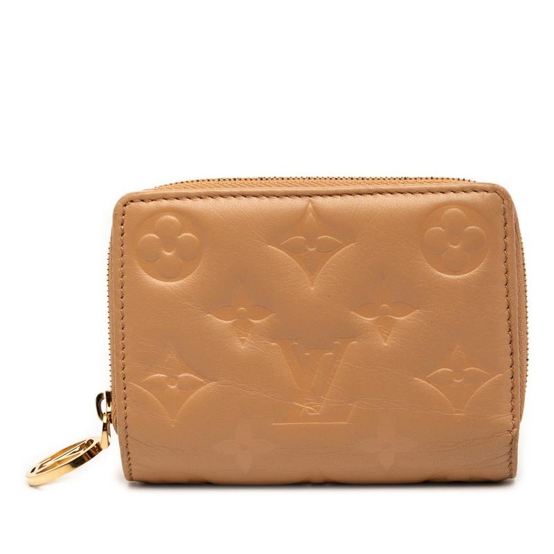 ルイヴィトン　モノグラムエンボス　ポルトフォイユ　ルー　二つ折財布 LOUIS VUITTON（ルイ・ヴィトン） ルイ ヴィトン モノグラム エンボス
