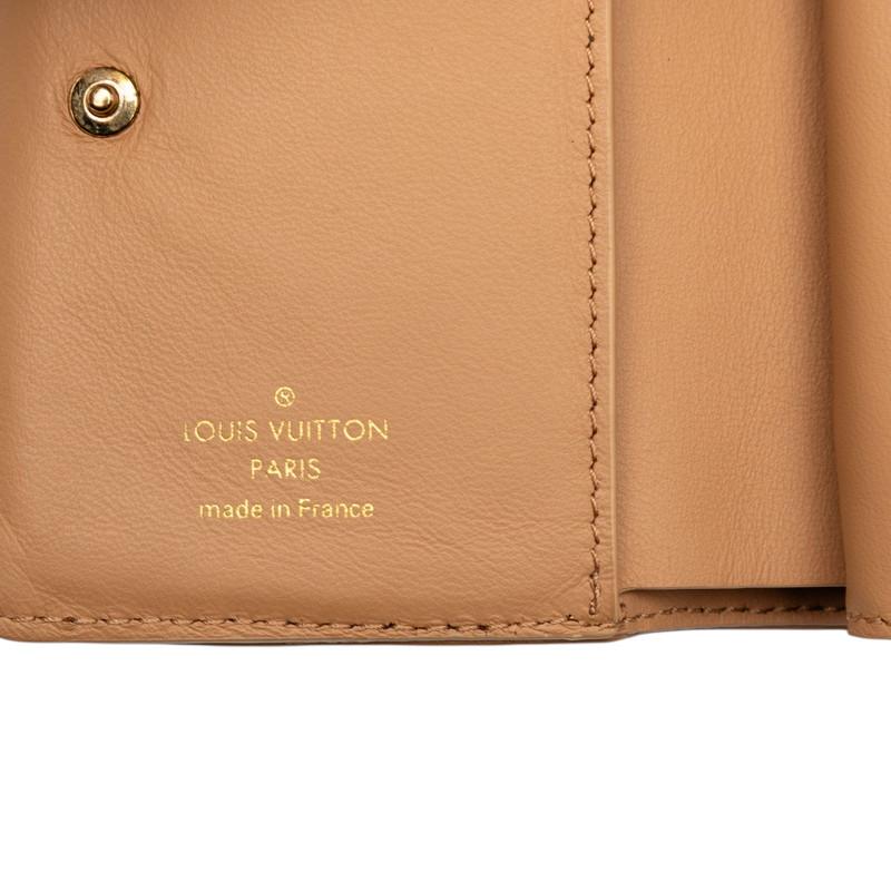 ルイヴィトン 折財布 モノグラム エンボス ポルトフォイユ ルー ラム 1957 LOUIS VUITTON - ルイヴィトン 折財布 モノグラム エンボス