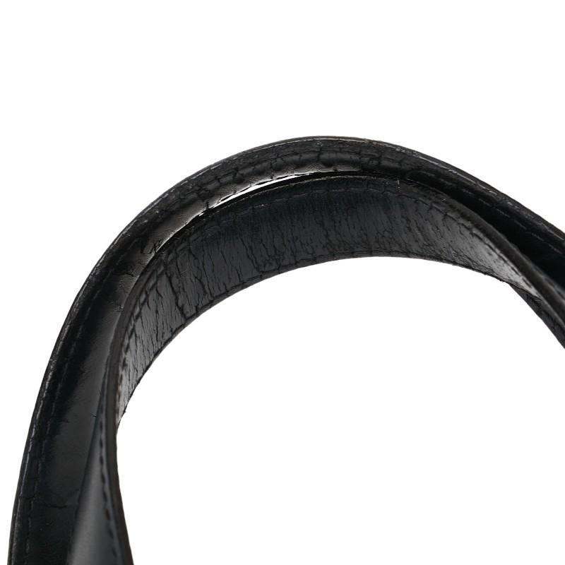 シャネル ニュートラベルライン トートMM トートバッグ A15991　 ブラック ナイロン レザー レディース CHANEL 【中古】の画像