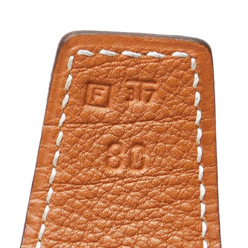 HERMES エルメス アピ2 リバーシブル ベルト 80 ブラック HERMES エルメス アピ2 リバーシブル ベルト 80 ブラック