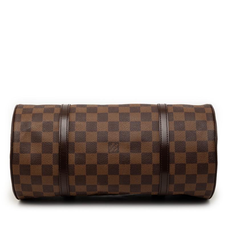 ルイ ヴィトン ダミエ パピヨン30 ハンドバッグ N51303 ブラウン PVC レザー レディース LOUIS VUITTON 【中古】_2