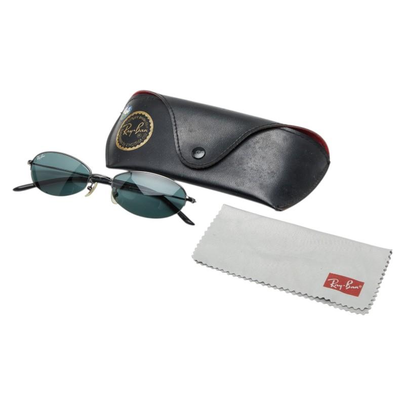 Ray-Ban（レイバン） サングラス オーバル ハーフリム RB3312 シルバー