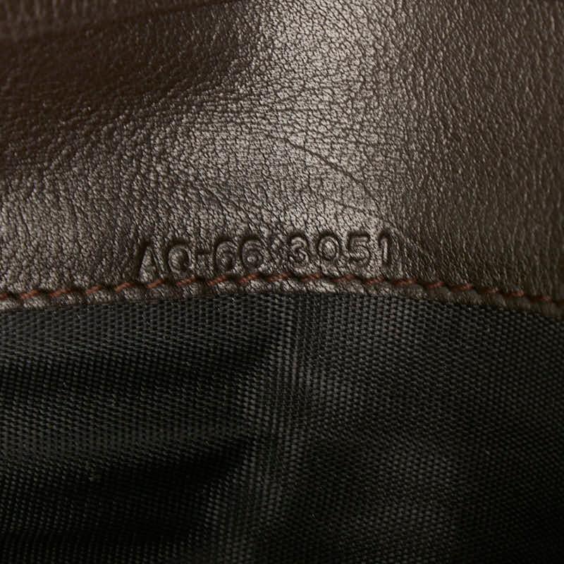 サルヴァトーレフェラガモ 長財布 ブラウン レザー メンズ Salvatore Ferragamo 【中古】 サルヴァトーレフェラガモ 長財布 ブラウン レザー メンズ Salvatore