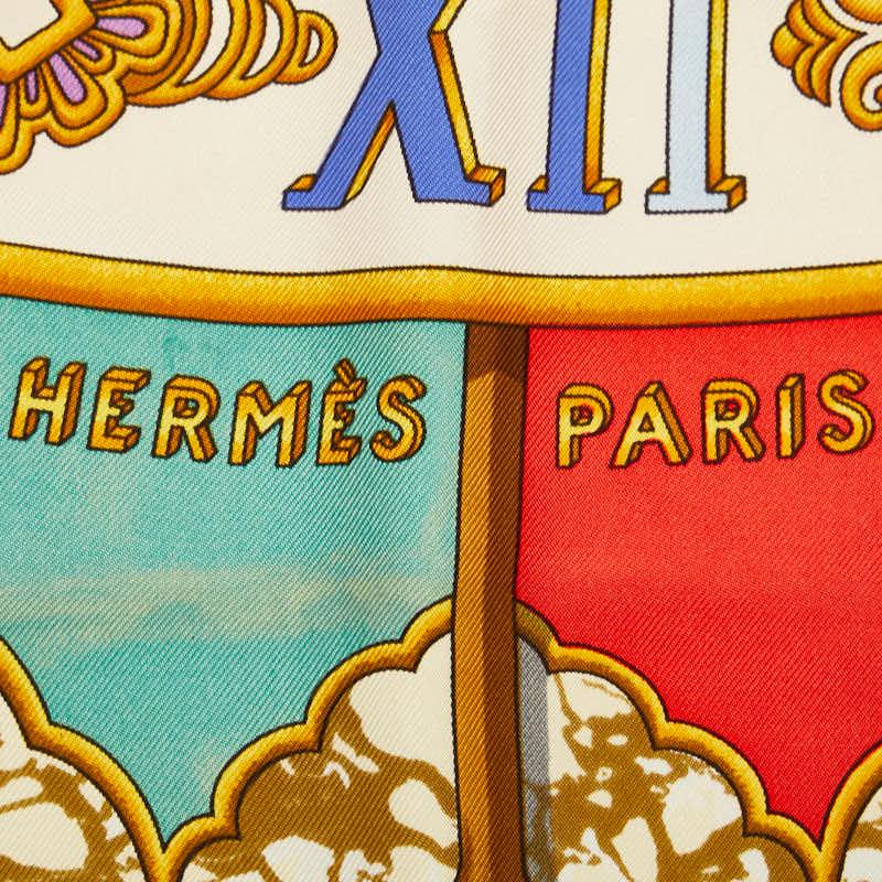 HERMES（エルメス） カレ90 CARPE DIEM 今日一日を楽しむ 太陽 月 星