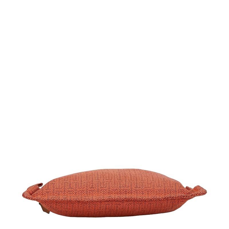 HERMES（エルメス） ポーチ オレンジ キャンバス レディース 【中古