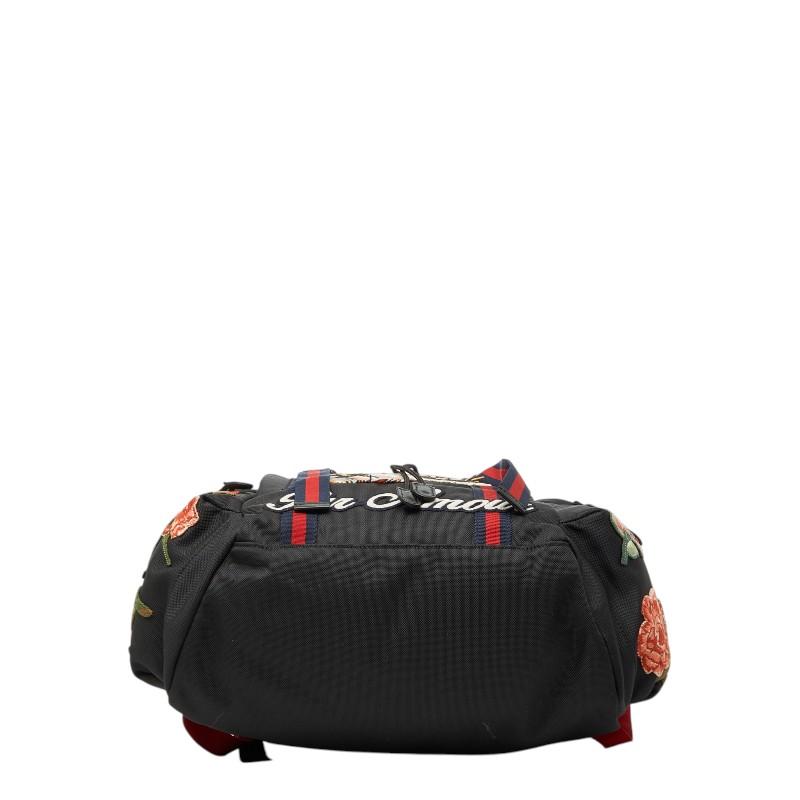 GUCCI（グッチ） エンブロイダリー タイガー ウェブラウン リュック