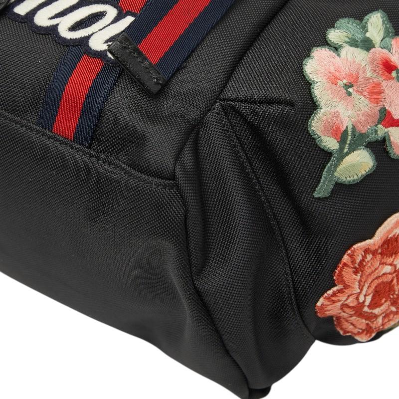 GUCCI（グッチ） エンブロイダリー タイガー ウェブラウン リュック