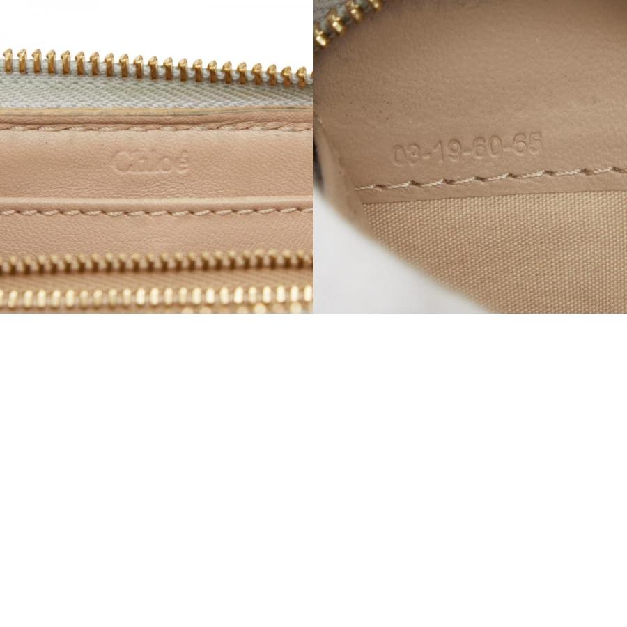 Chloe（クロエ） マーシー ラウンドファスナー 長財布 ライトブルー