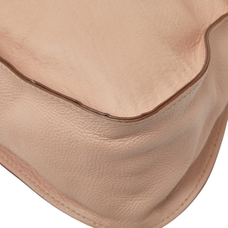 Chloe（クロエ） マーシー ハンドバッグ ピンクベージュ レザー