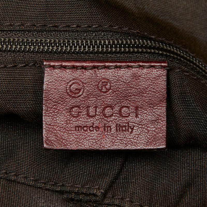 GUCCI（グッチ） グッチシマ バンブー トートバッグ 355773 ワイン