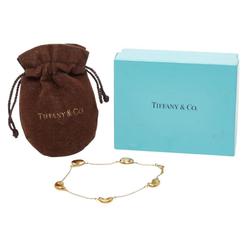 TIFFANY&Co.（ティファニー） ビーンズ 5P ブレスレット K18YG