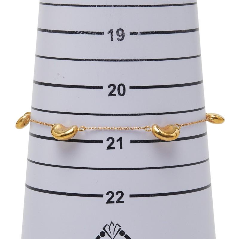 TIFFANY&Co.（ティファニー） ビーンズ 5P ブレスレット K18YG