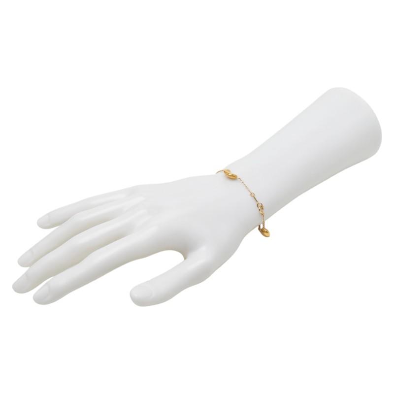 TIFFANY&Co.（ティファニー） ビーンズ 5P ブレスレット K18YG