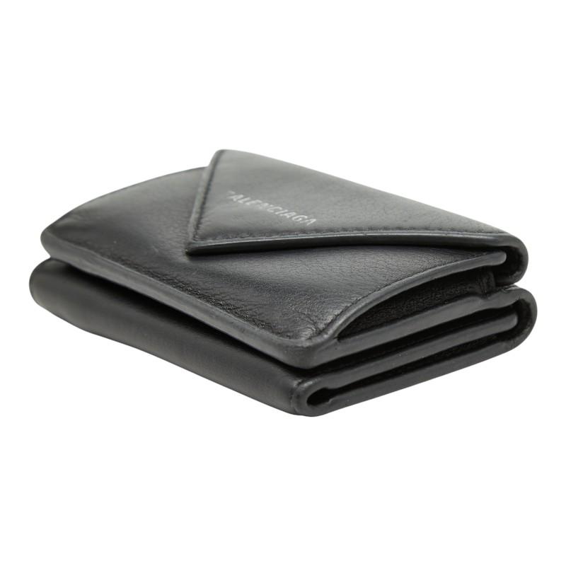 【美品】 BALENCIAGA エブリデイ ペーパーミニウォレット　小銭入れ BALENCIAGA（バレンシアガ） ペーパー ミニウォレット 三つ折り財布