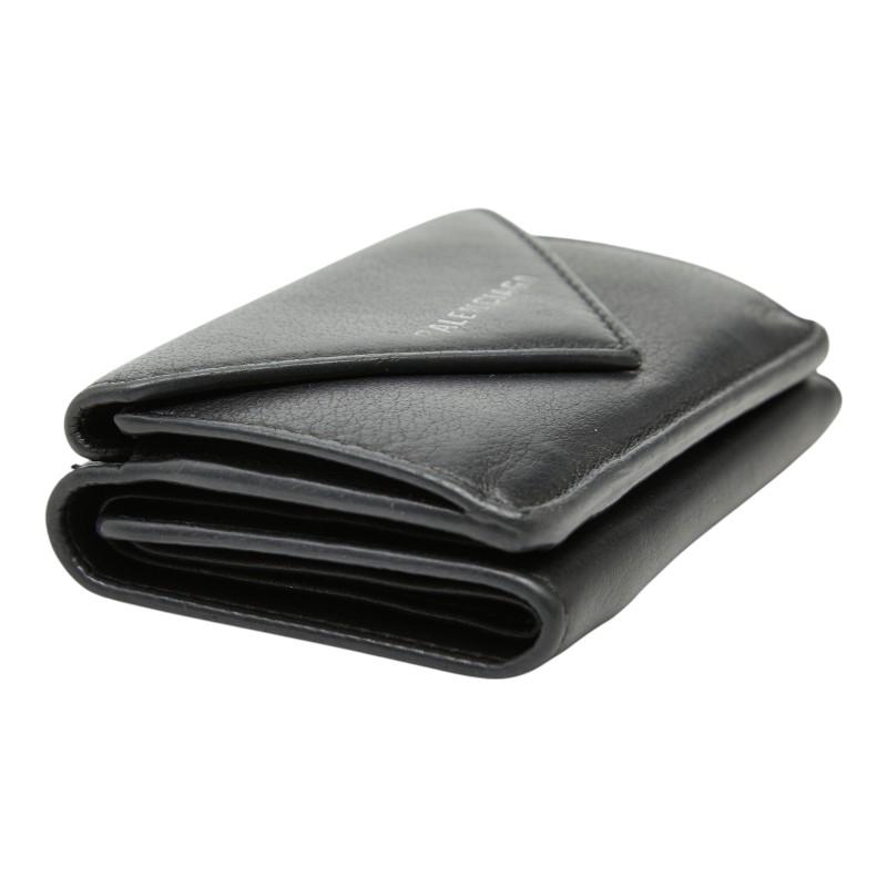 BALENCIAGA（バレンシアガ） ペーパー ミニウォレット 三つ折り財布