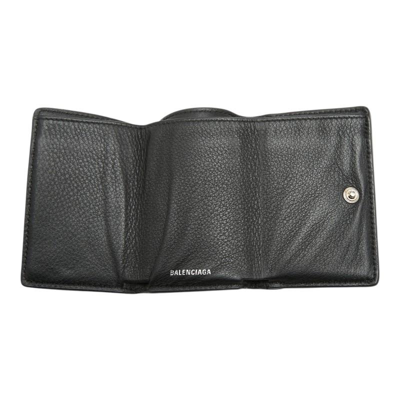 BALENCIAGA（バレンシアガ） ペーパー ミニウォレット 三つ折り財布