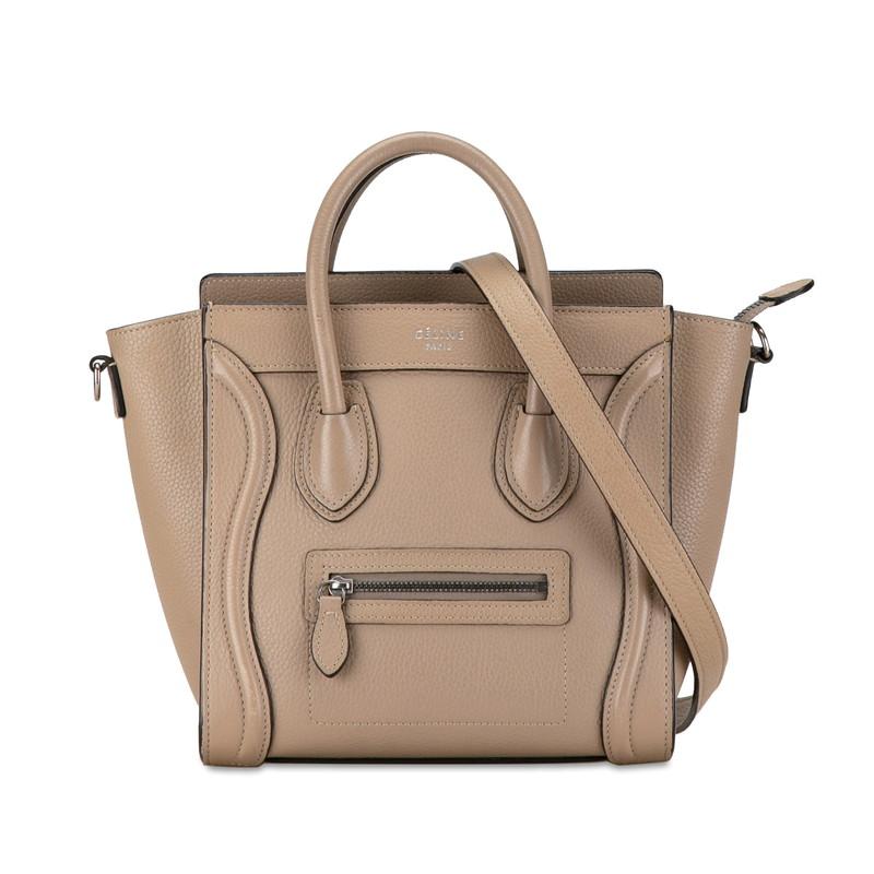 CELINE（セリーヌ） ラゲージ ナノ ショッパー ハンドバッグ