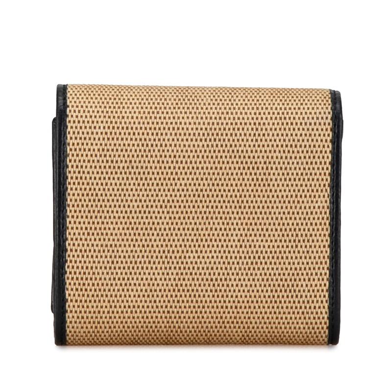 新品同様 グッチ ホースビット 621891  キャンバス/レザー ベージュ 二つ折り財布 0394【中古】GUCCI GUCCI】グッチ『グッチ ホースビット 1955 ウォレット』621891