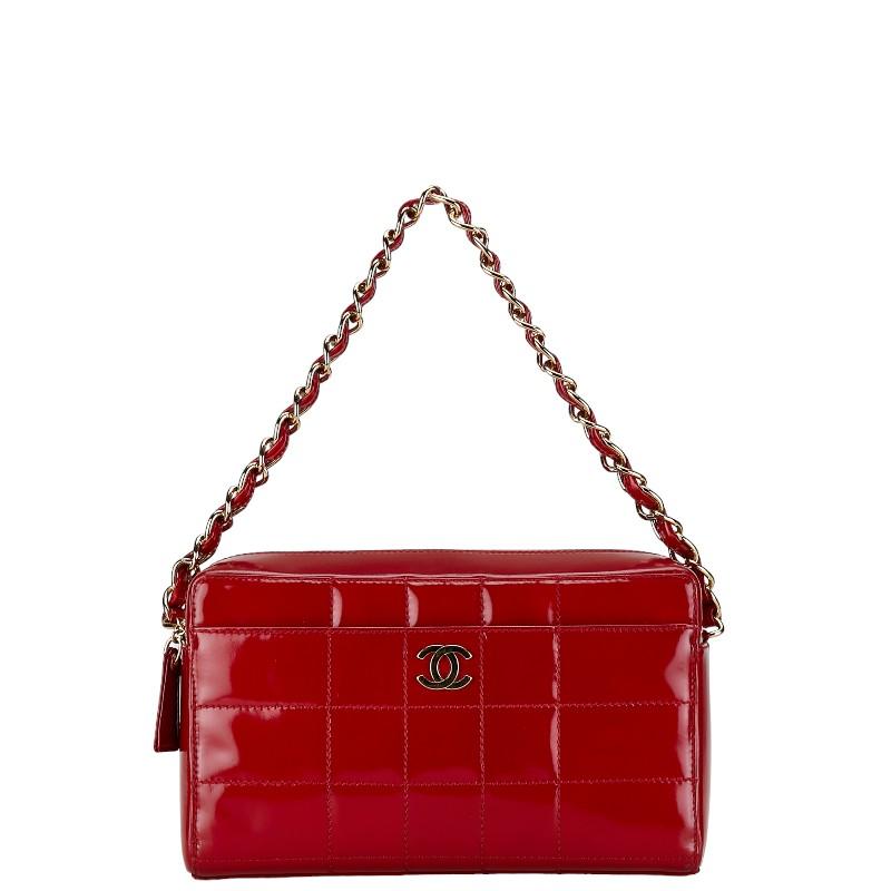 シャネル チョコバー ココマーク チェーン ワンショルダーバッグ 
