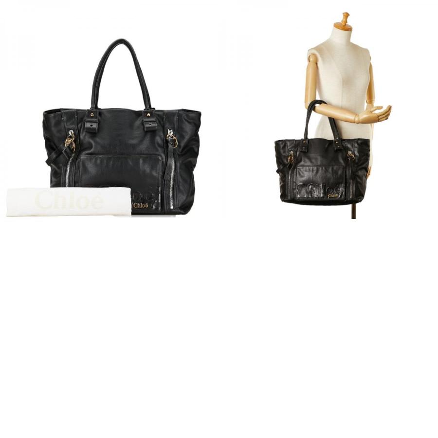 Chloe（クロエ） エクリプス トートバッグ ハンドバッグ ブラック 