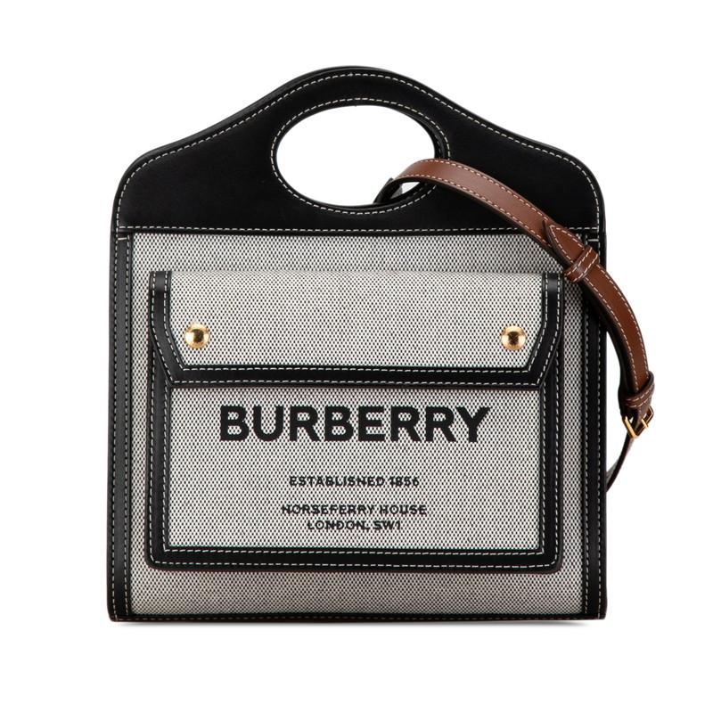 BURBERRY（バーバリー） ホースフェリープリント ロゴ ハンドバッグ 