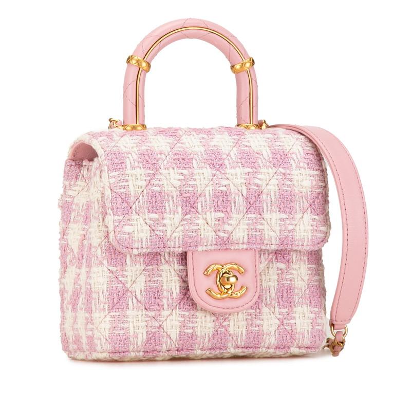 CHANEL シャネル トップハンドル ミニフラップ ココマーク CHANEL シャネル トップハンドル ミニフラップ ココマーク