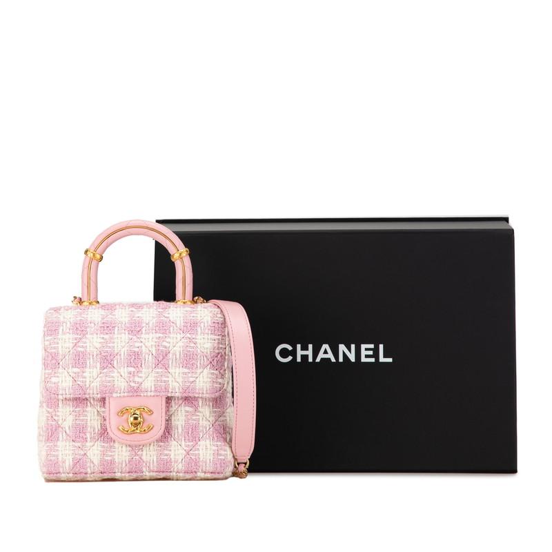 CHANEL シャネル トップハンドル ミニフラップ ココマーク