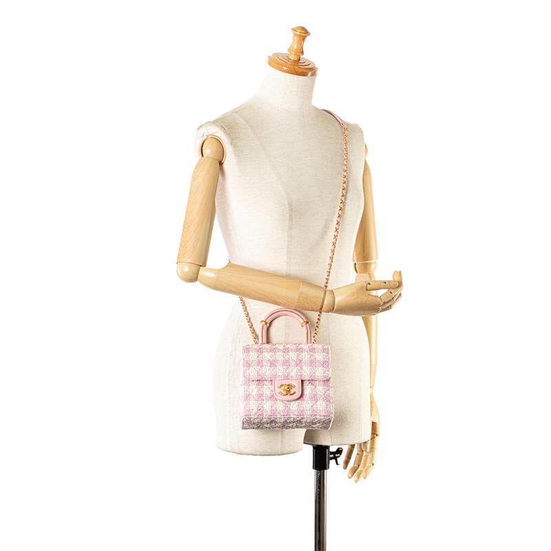 CHANEL シャネル トップハンドル ミニフラップ ココマーク チェーン