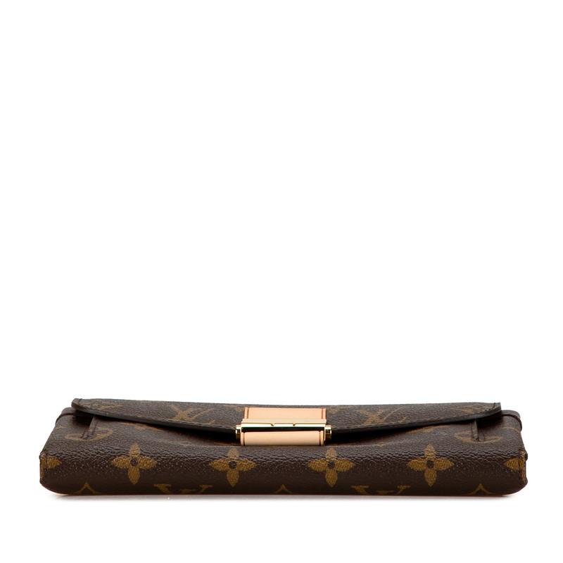 LOUIS VUITTON 二つ折り財布 モノグラム ボルドー 【公式通販】