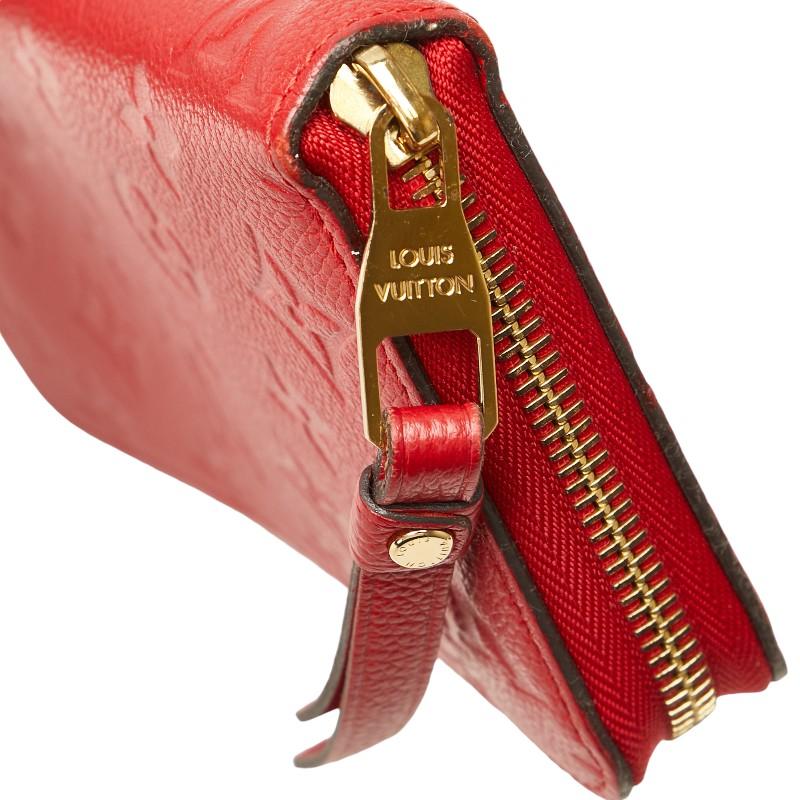 ルイヴィトン ポルトフォイユ クレマンス モノグラム ジッピー フーシャピンク LOUIS VUITTON（ルイ・ヴィトン） ルイ ヴィトン モノグラム アン