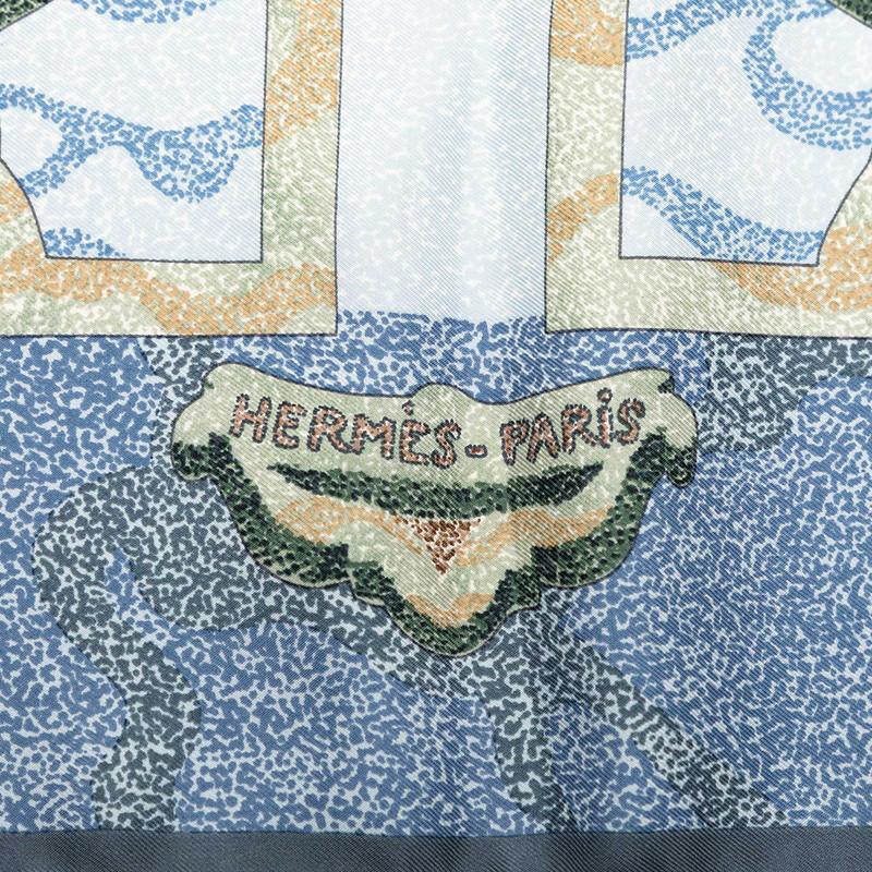 HERMES（エルメス） カレ90 PEINTRE DU CHEVAL 馬を描く画家 スカーフ
