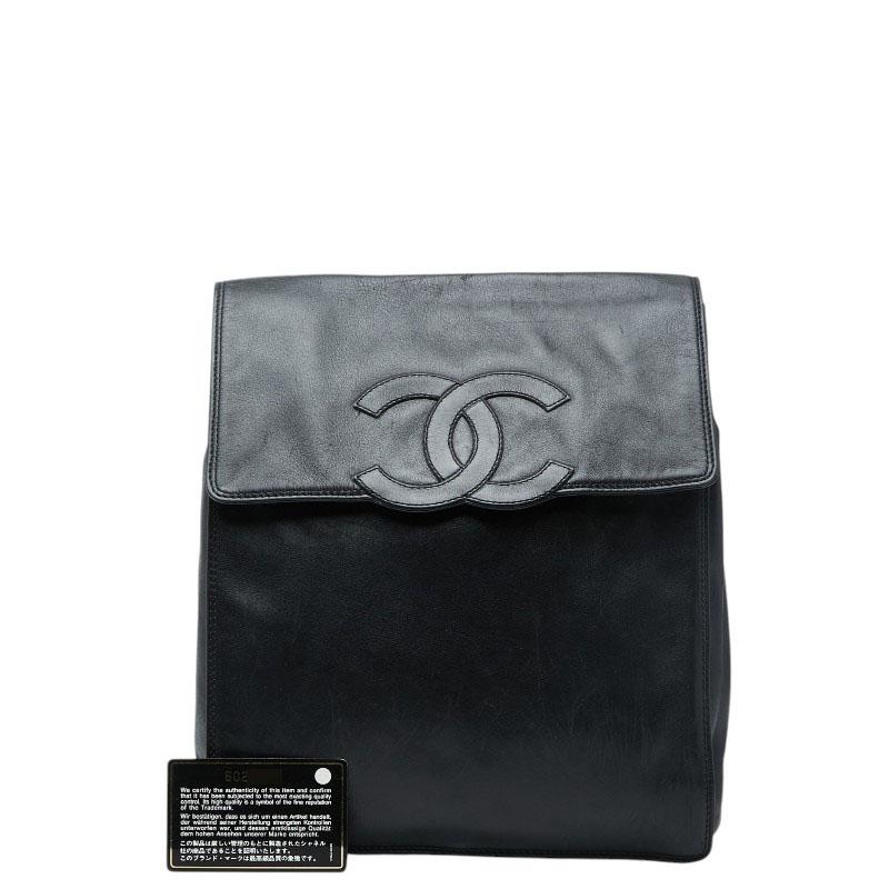 最終値下げ！美品！CHANEL リュックサック ラムスキン ココマーク