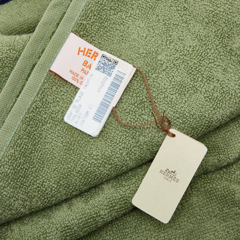 T2783 未使用 エルメス ヨッティング・タラッサ コットン ビーチタオル HERMES（エルメス） ヨッティング タラッサ バスタオル ビーチタオル