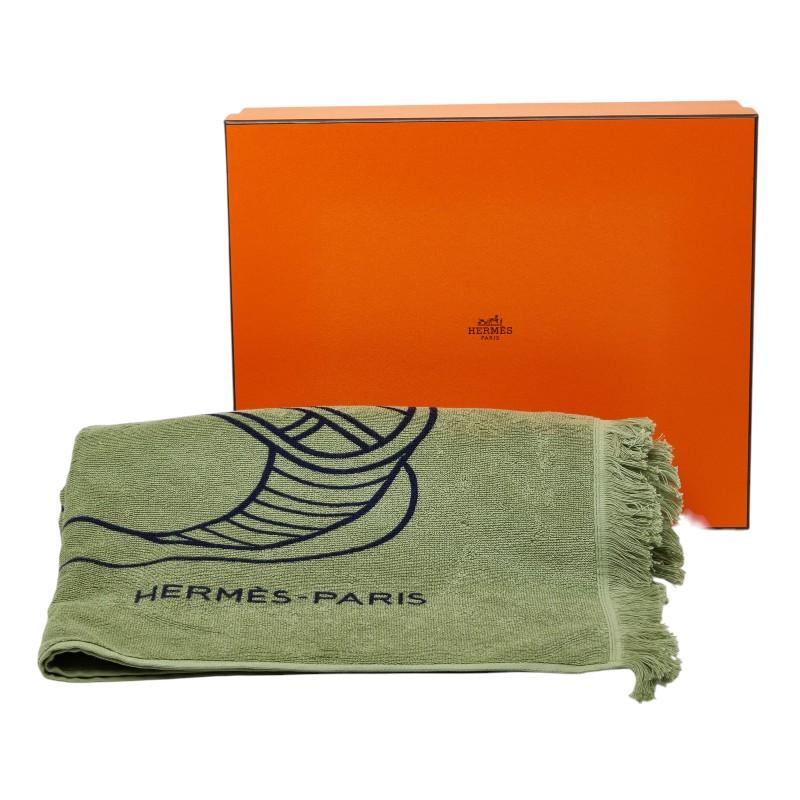 HERMES（エルメス） ヨッティング タラッサ バスタオル ビーチタオル