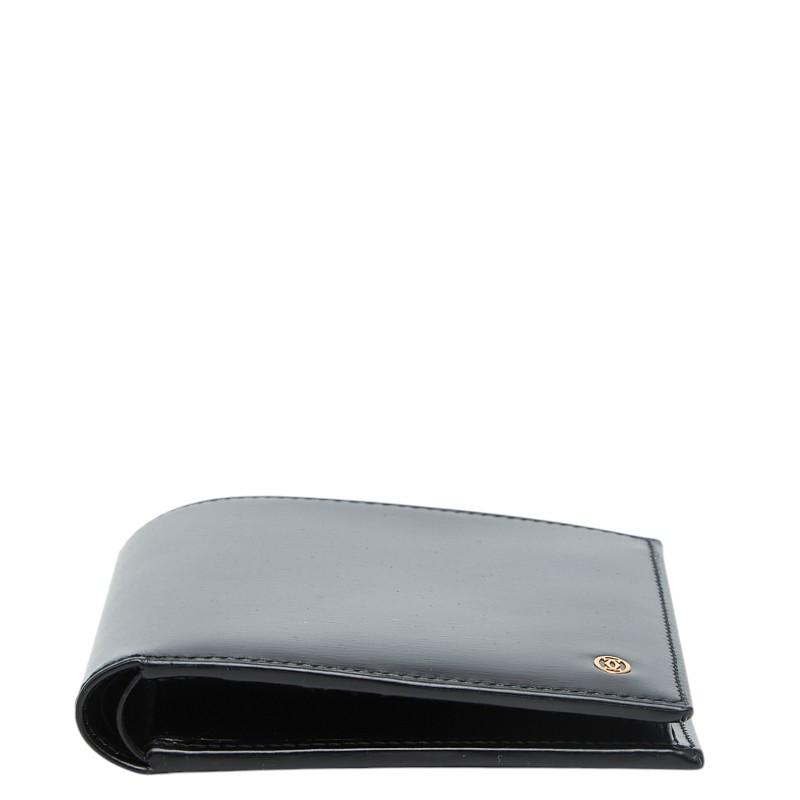 Cartier（カルティエ） パシャライン 二つ折り財布 ブラック レザー