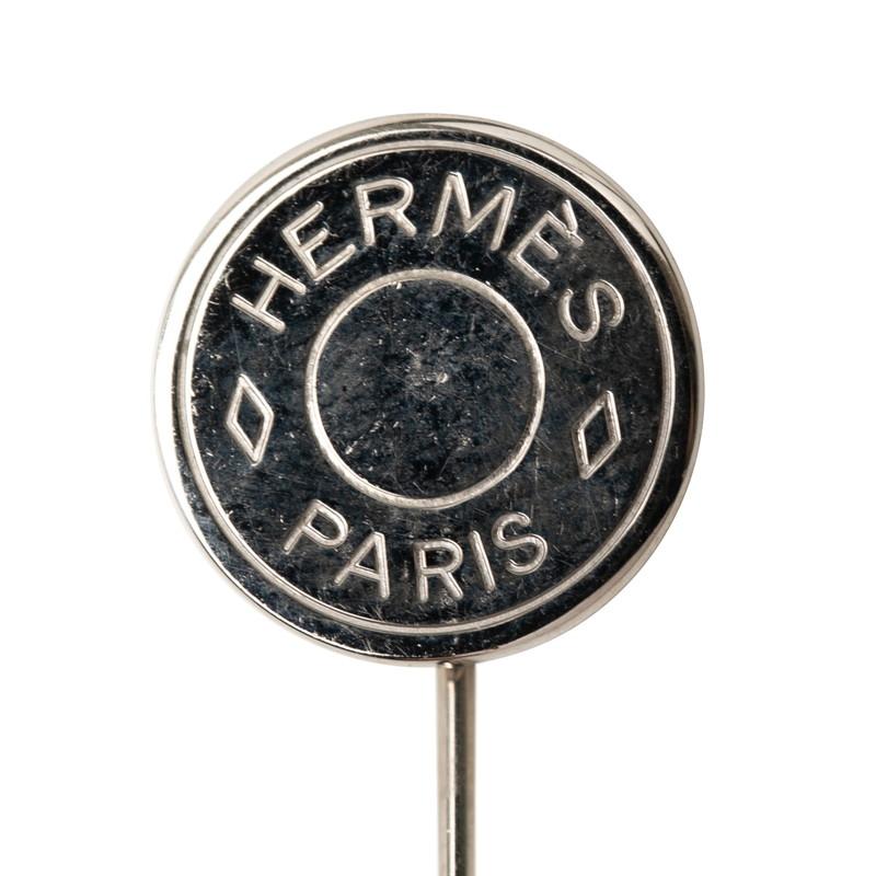 HERMES（エルメス） セリエ ピンブローチ シルバー メタル レディース 