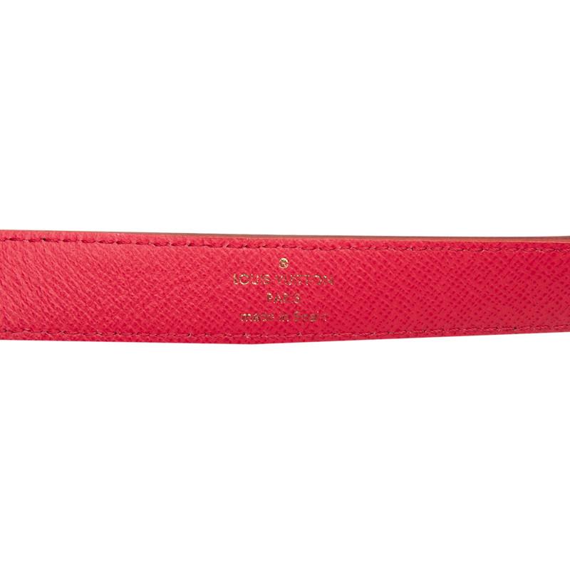 ルイ ヴィトン モノグラム マルチカラー サンチュール イニシャル ベルト サイズ90/36 M9631V ブラック PVC LOUIS VUITTON 【中古】_5