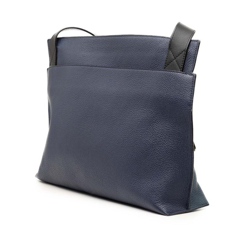 美品 ロエベ アナグラム Tメッセンジャーバッグ 斜め掛け バイカラー ショルダーバッグ レザー メンズ LOEWE 【228-66902】 LOEWE（ロエベ） アナグラム Tメッセンジャーバッグ 斜め掛け バイ