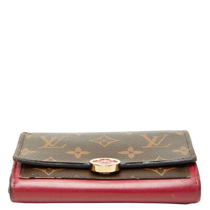 LOUIS VUITTON 二つ折り財布 ポルトフォイユフロールモノグラム LOUIS VUITTON（ルイ・ヴィトン） ルイ ヴィトン モノグラム