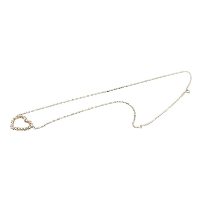 TIFFANY&Co.（ティファニー） ツイストハート ネックレス SV925