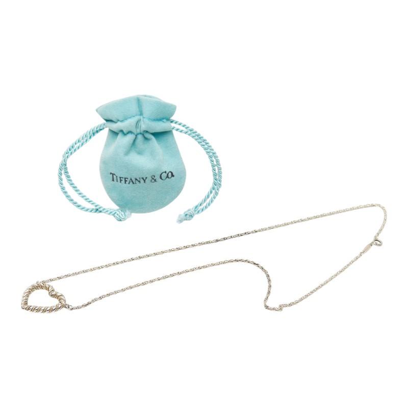 TIFFANY&Co.（ティファニー） ツイストハート ネックレス SV925